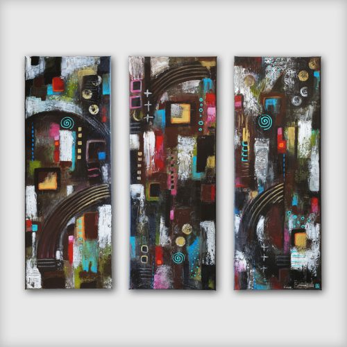 ART DECO WANDDEKO SERIE